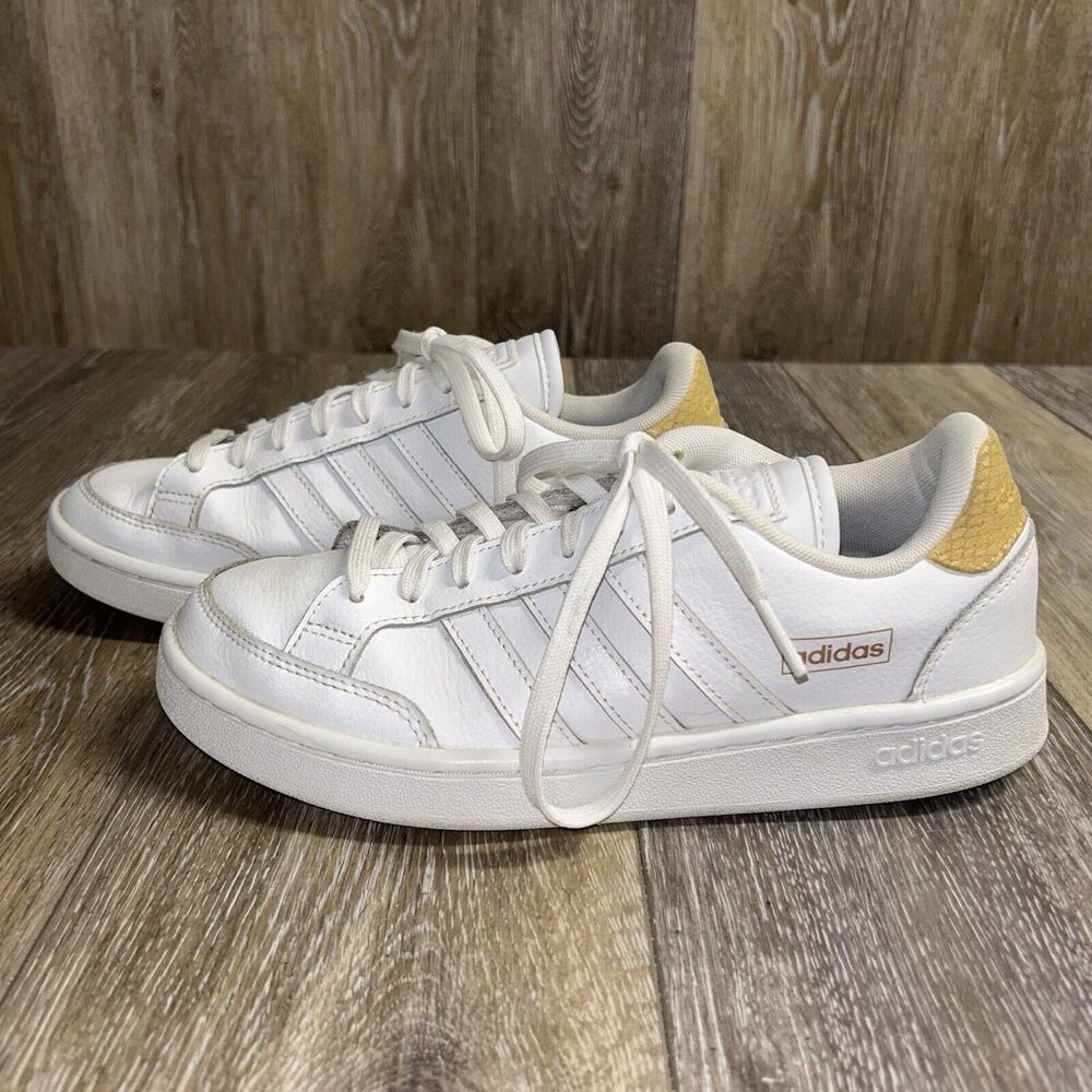 Adidas Womens US Size 8 Grand Court SE FW3301 White Casual Sneaker Shoes - Picture 5 of 11